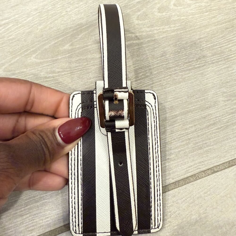 Henri Bendel West 57th Luggage Tag